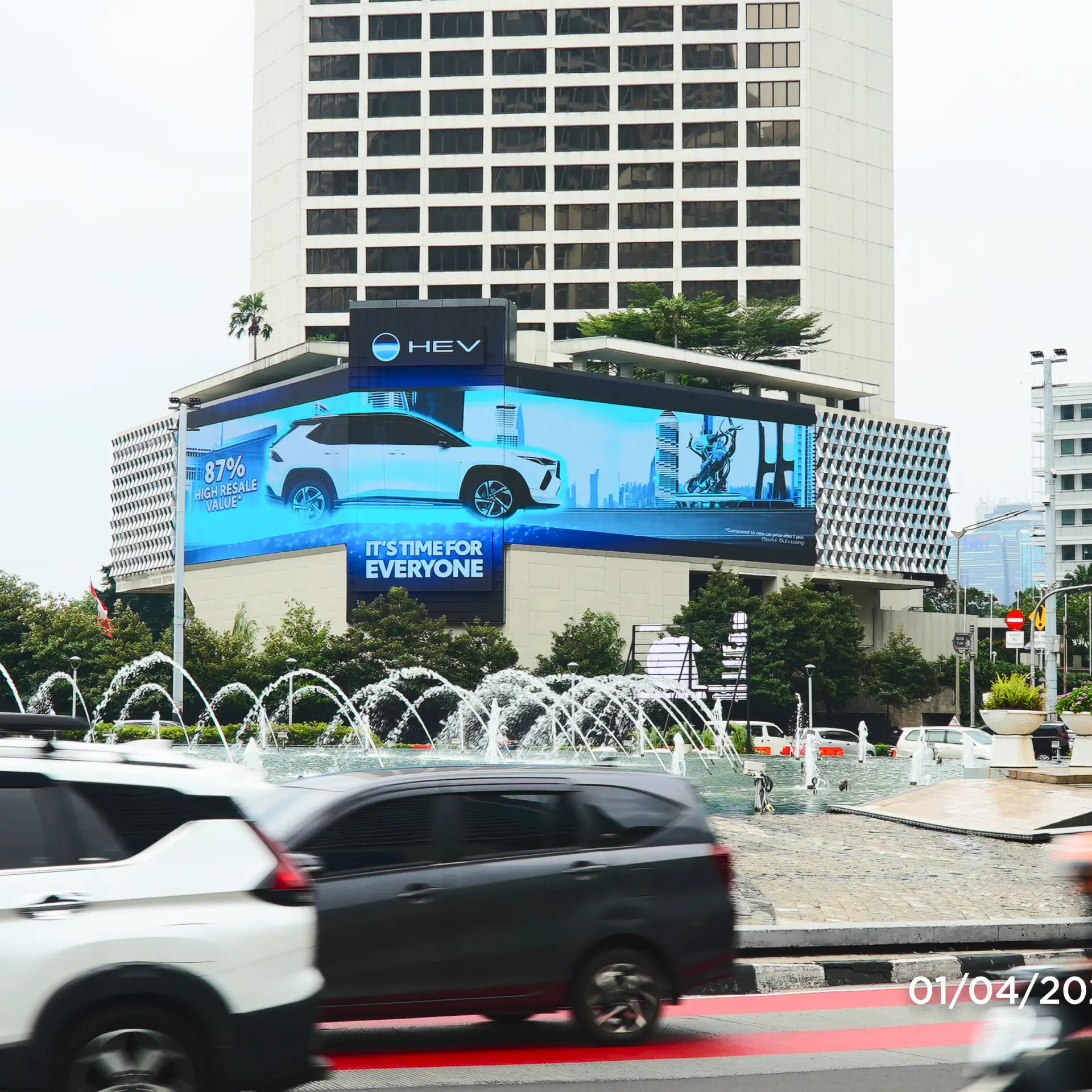 LED Robotic Videotron Mandarin, Jakarta – 8infiniooh